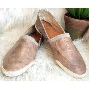 Frye Melanie Leather Slip Ons Size 6